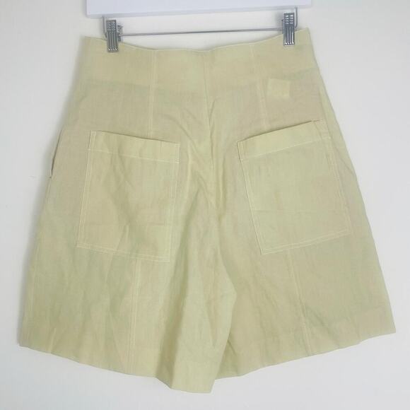 Paul Smith women’s high-waist linen shorts size 8 - Picture 5 of 8